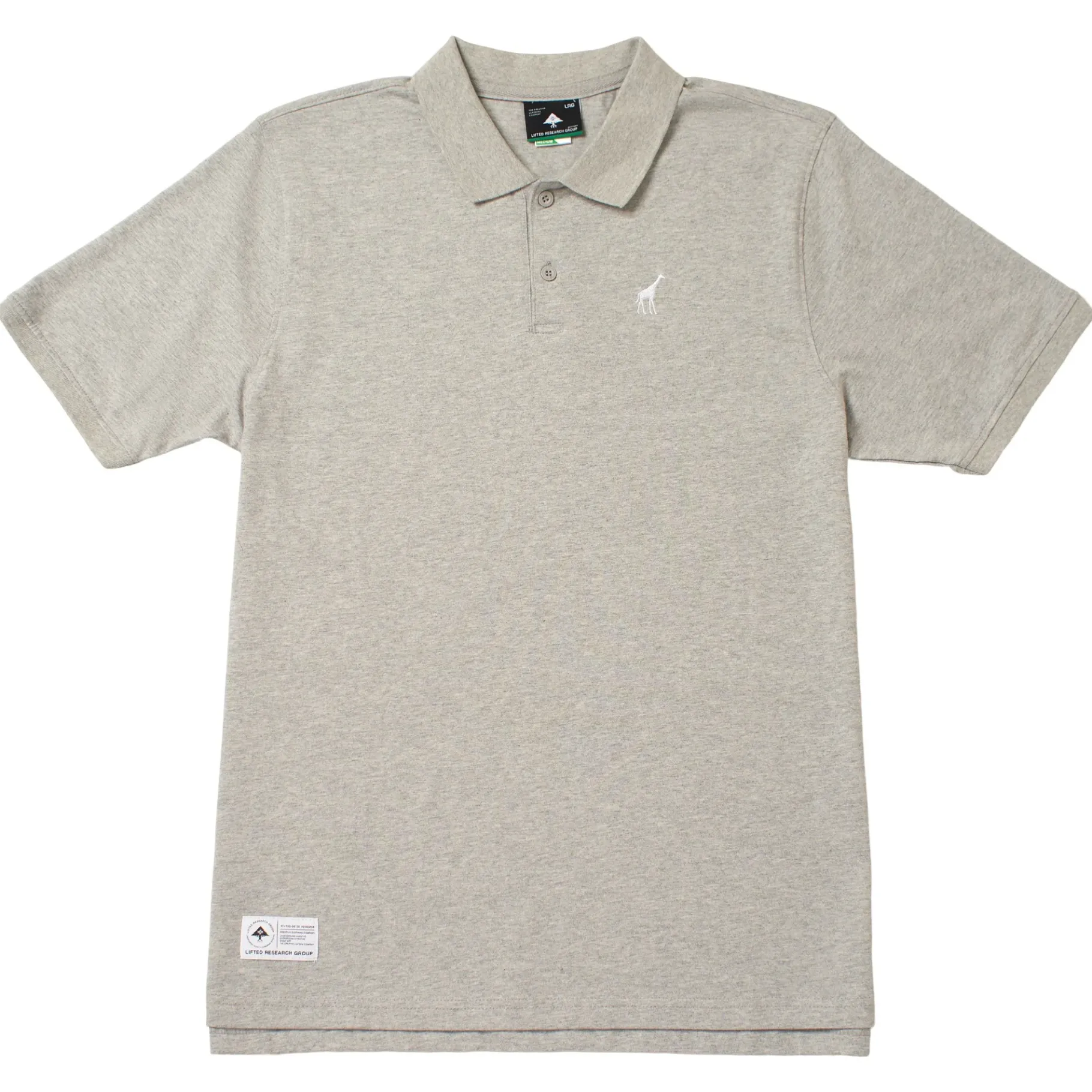 Tops>LRG 47 Polo Shirt Ash Heather