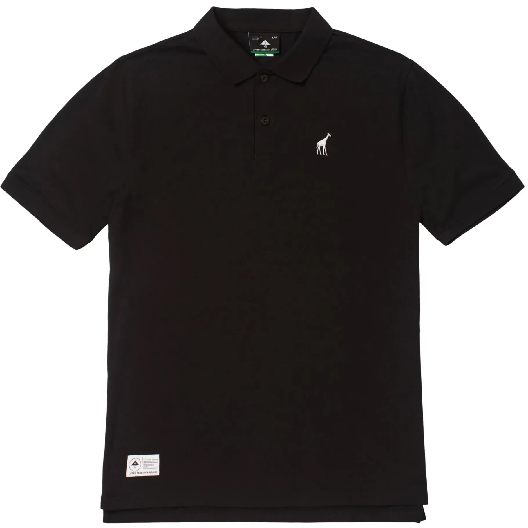 Tops>LRG 47 Polo Shirt Black