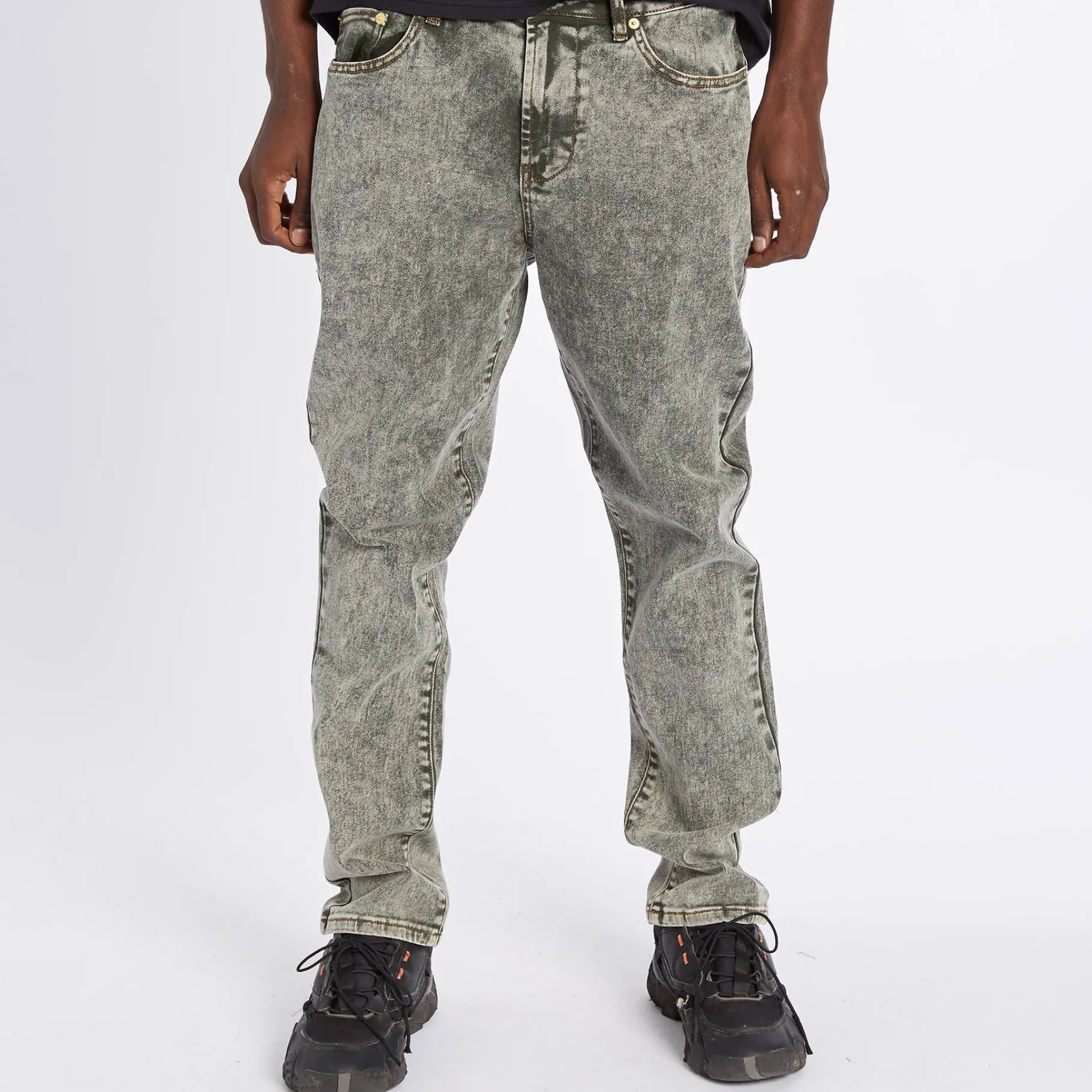 Pants>LRG All Golden True Taper Jeans Olive