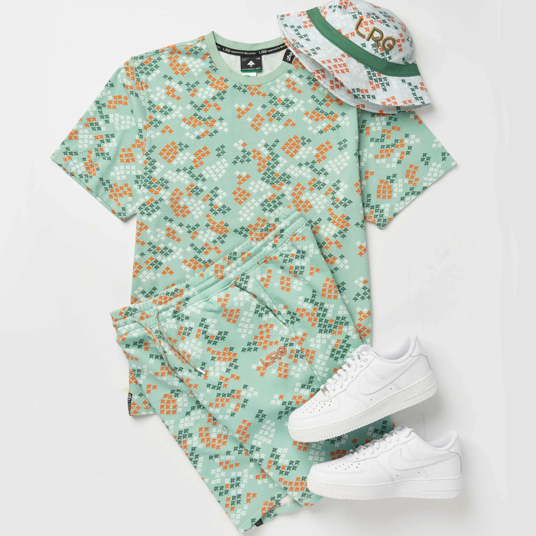 Tops>LRG Baby Tree Knit Tee Light Green