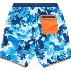 Shorts>LRG Camo Tribe Hybrid Tech Shorts Blue Camo