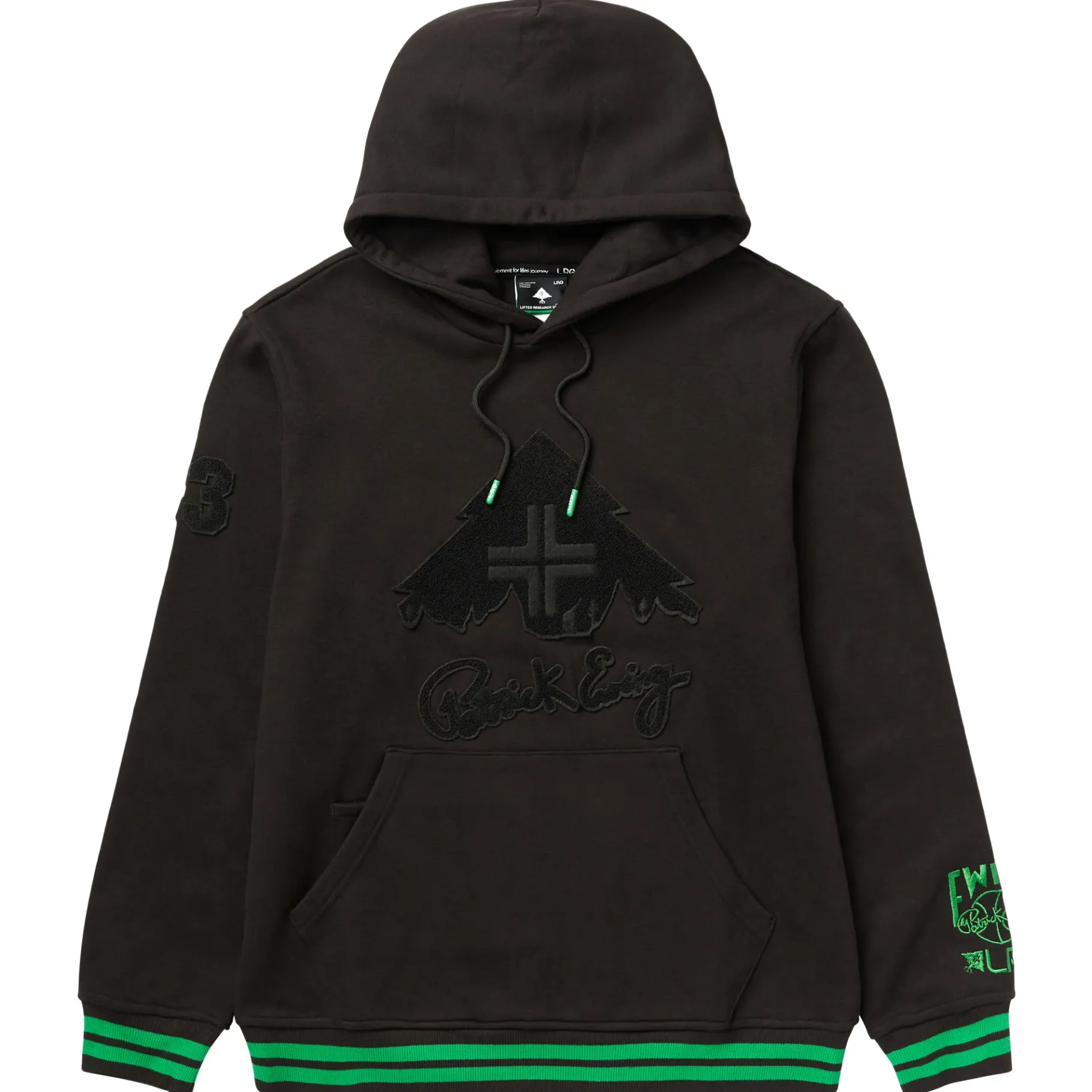 Hoodies & Sweats>LRG Ewing Lifted Pullover Hoodie Black