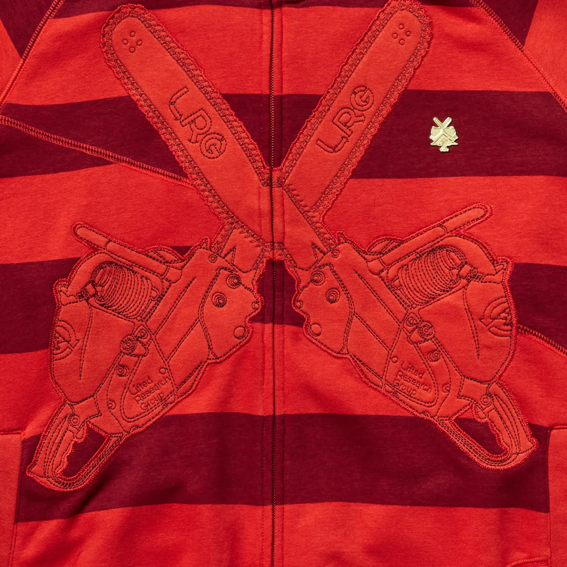Hoodies & Sweats>LRG Friday The 47Th Zip Hoodie Red