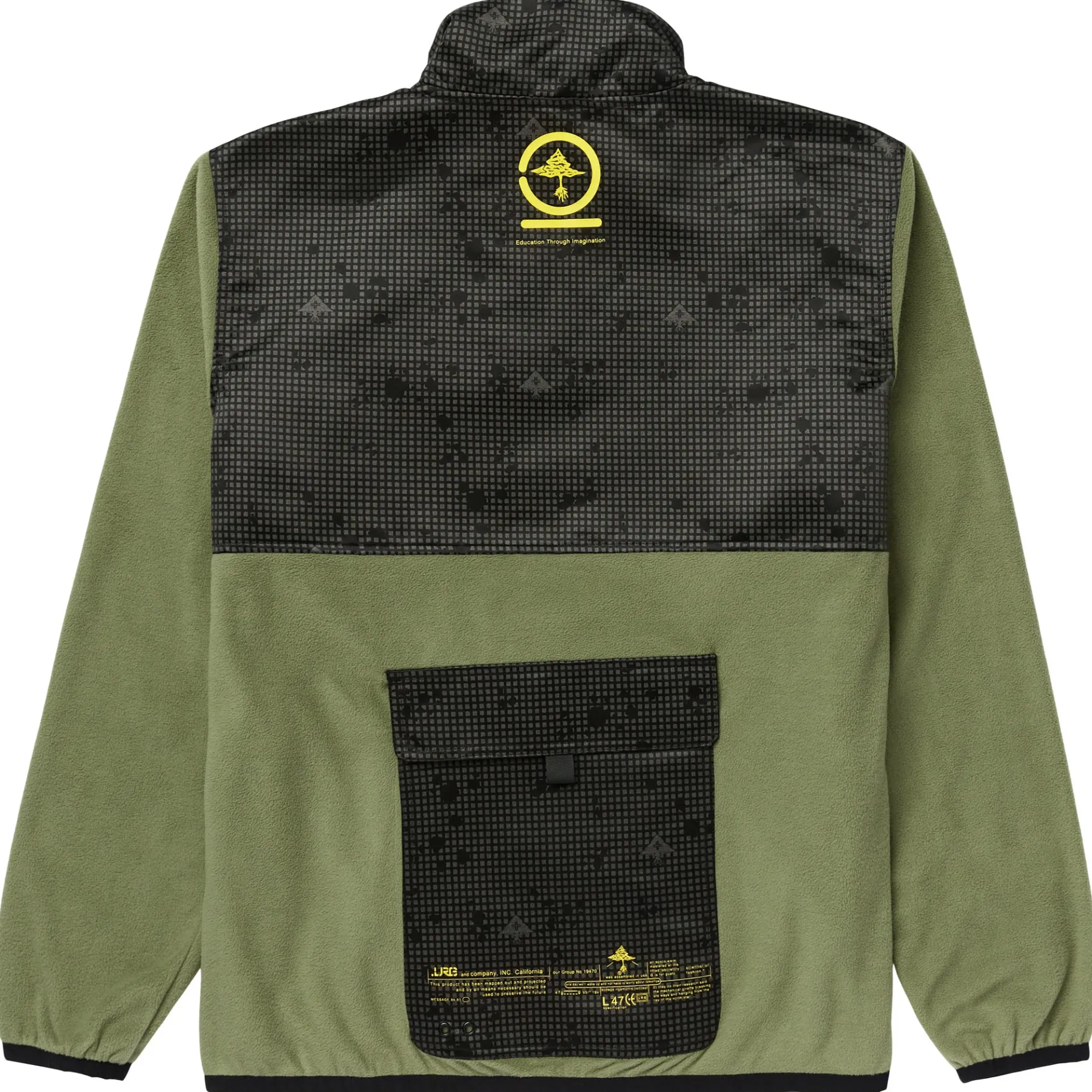 Outerwear>LRG Future Station Polar Jacket Military Green