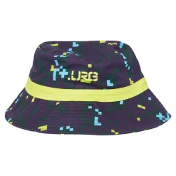 Hats>LRG Glitch World Bucket Hat Dark Purple