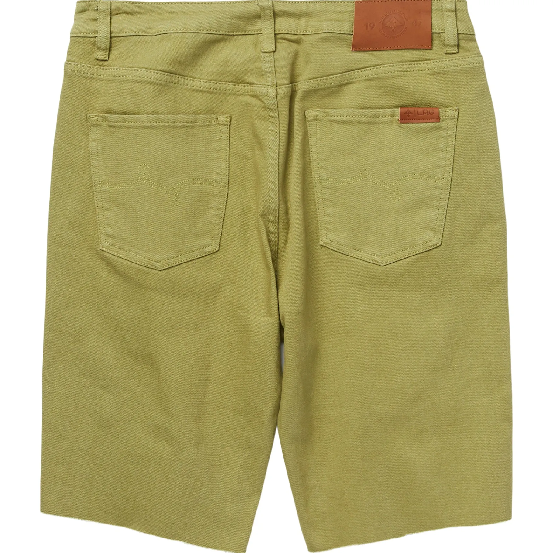Shorts>LRG Ground Up Denim Shorts Moss