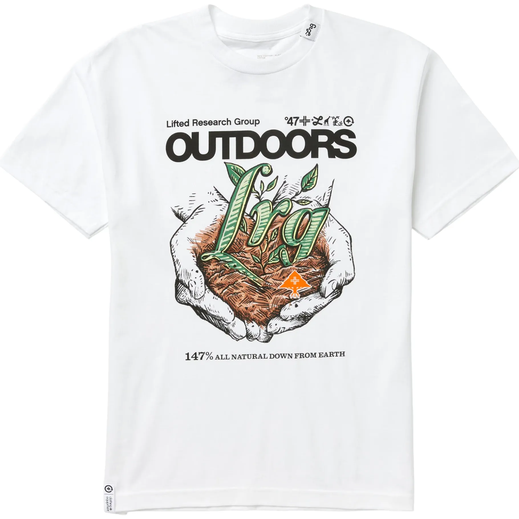 Tees>LRG Handle With Care Tee White