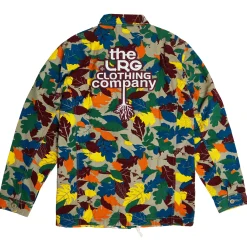 Outerwear>LRG Leafy Tree Company Jacket Camo