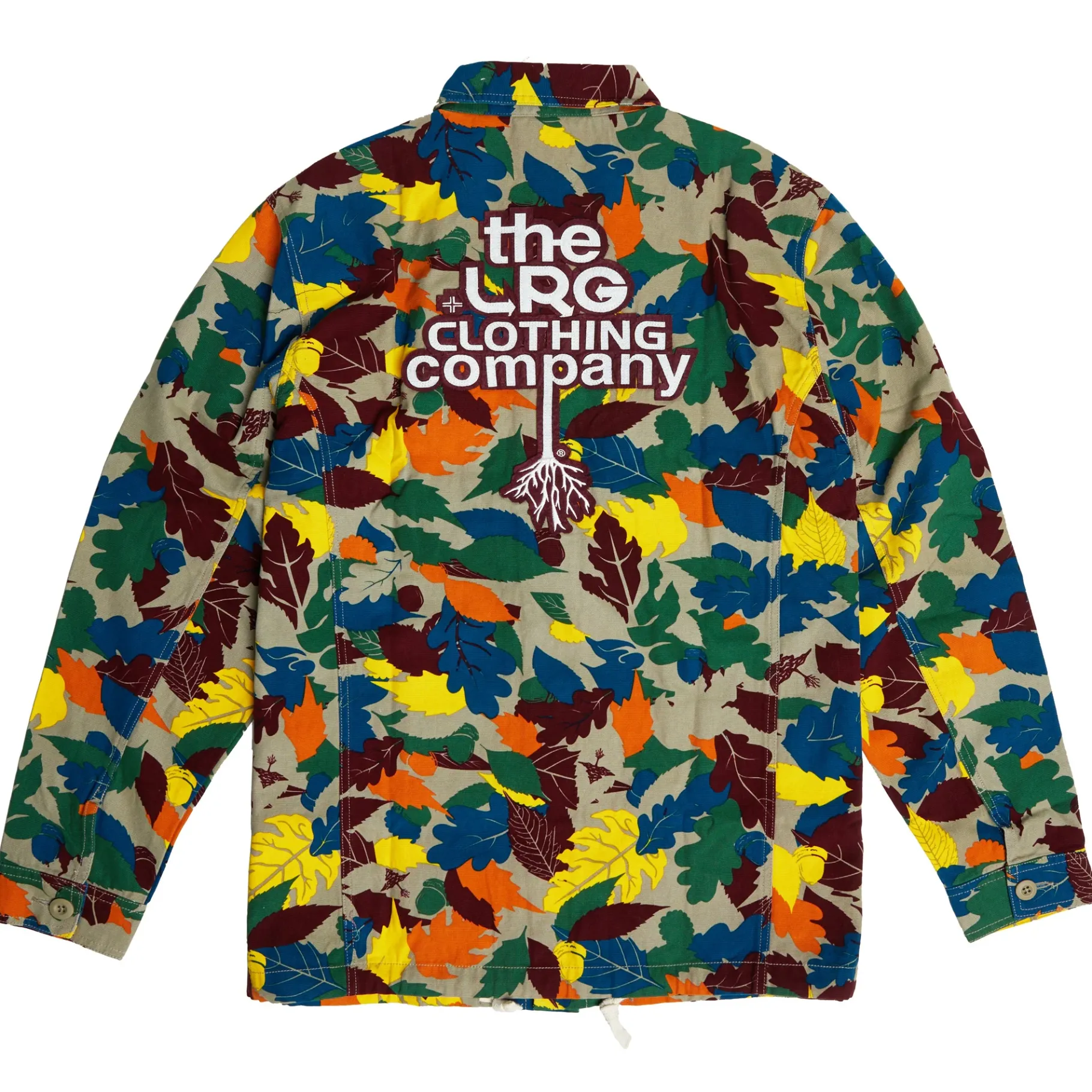 Outerwear>LRG Leafy Tree Company Jacket Camo