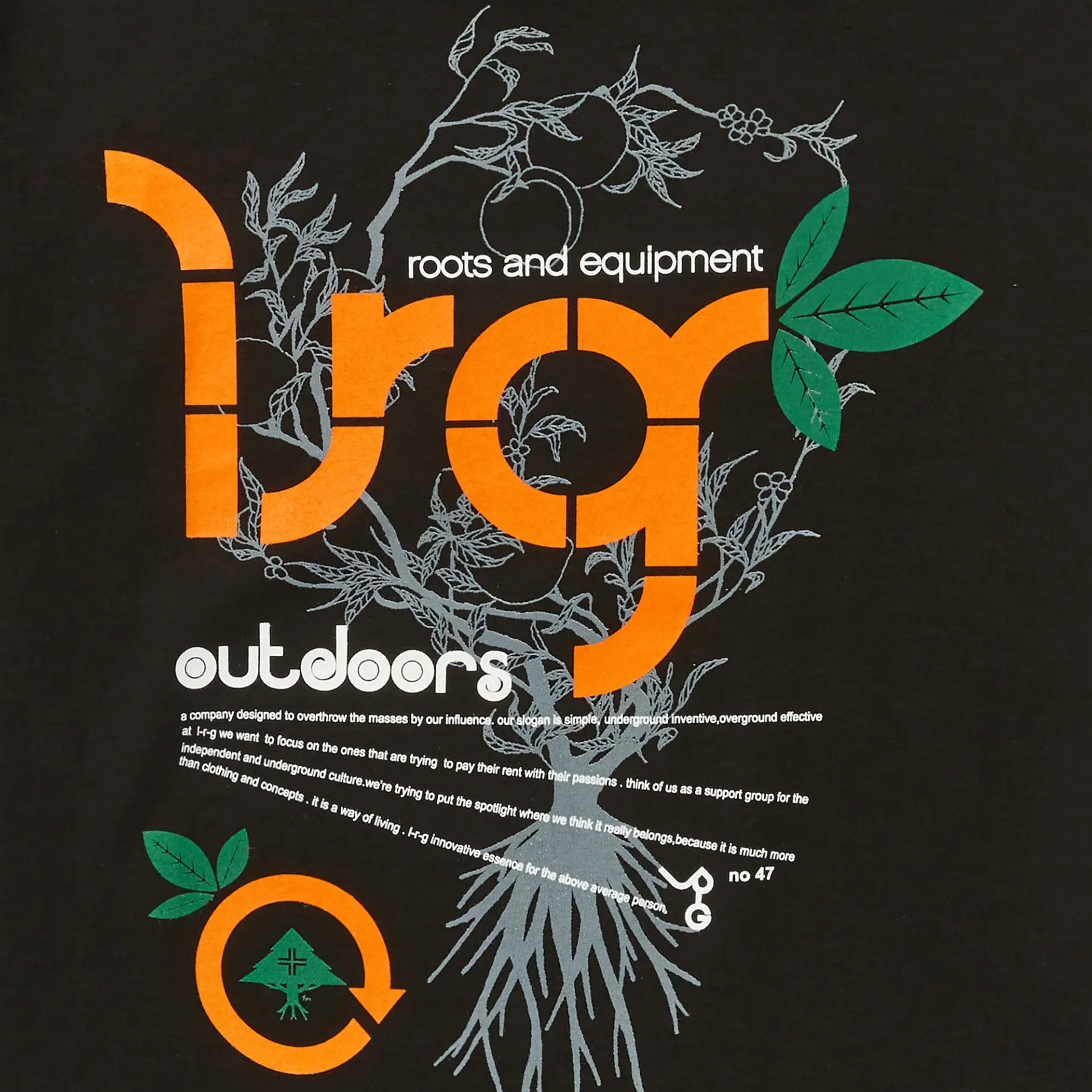 Tees>LRG Lifted Citrus Tee Black