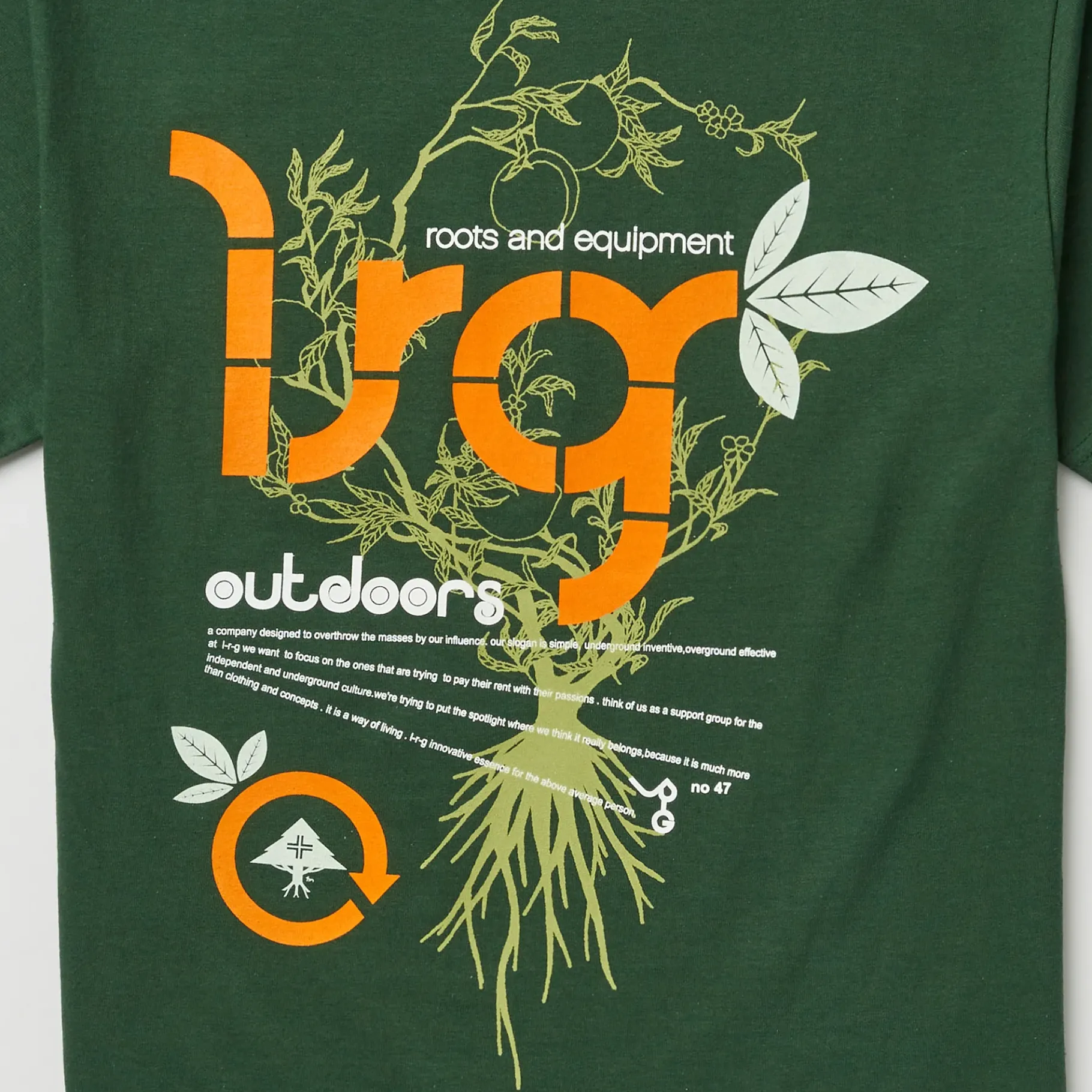 Tees>LRG Lifted Citrus Tee Forest Green