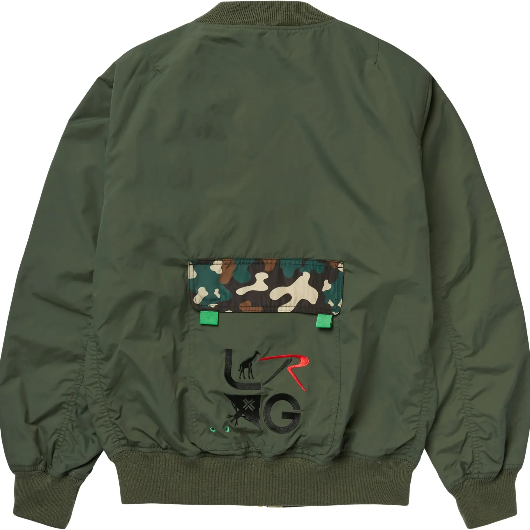 Outerwear>LRG Lifted Ma1 Flight Jacket Green