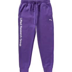 Hoodies & Sweats>LRG Lifted Script Jogger Sweatpants Purple