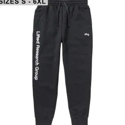Pants>LRG Lifted Script Jogger Sweatpants Charcoal Heather