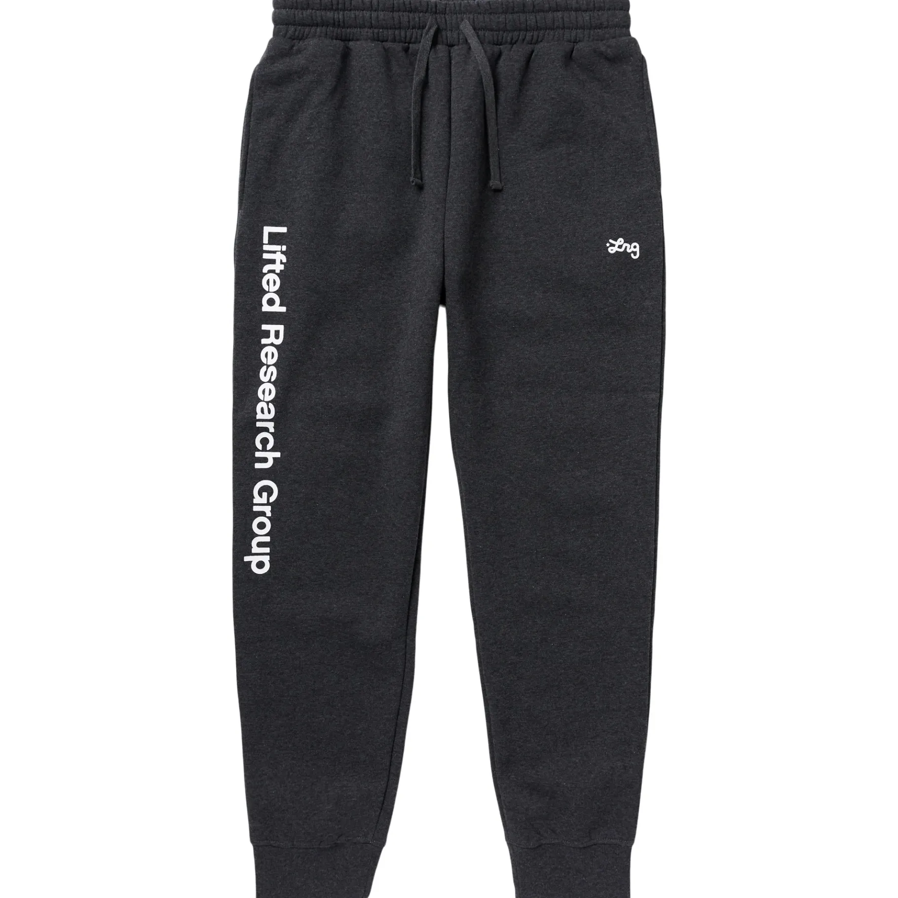 Pants>LRG Lifted Script Jogger Sweatpants Charcoal Heather