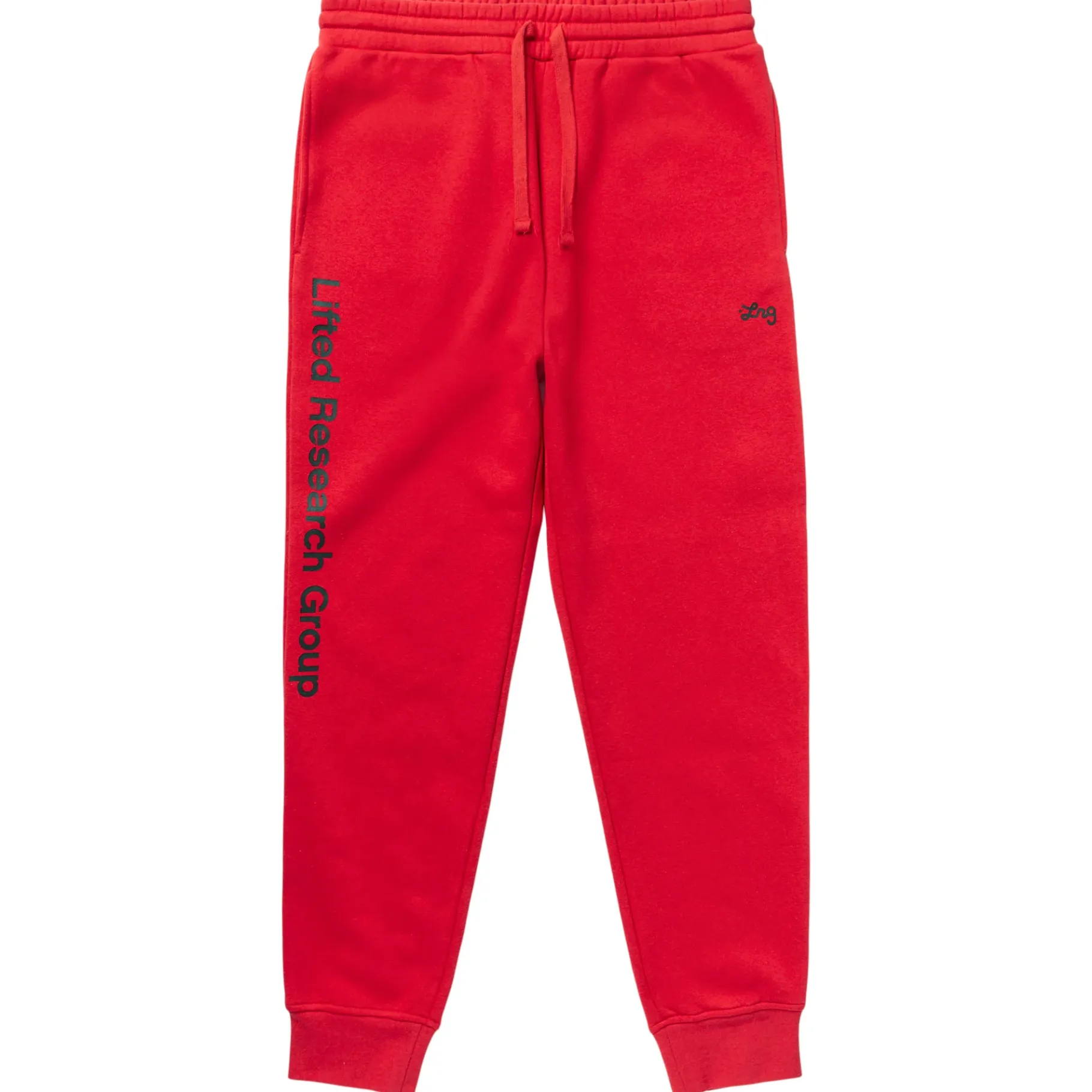 Hoodies & Sweats>LRG Lifted Script Jogger Sweatpants Red