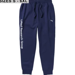 Pants>LRG Lifted Script Jogger Sweatpants Navy
