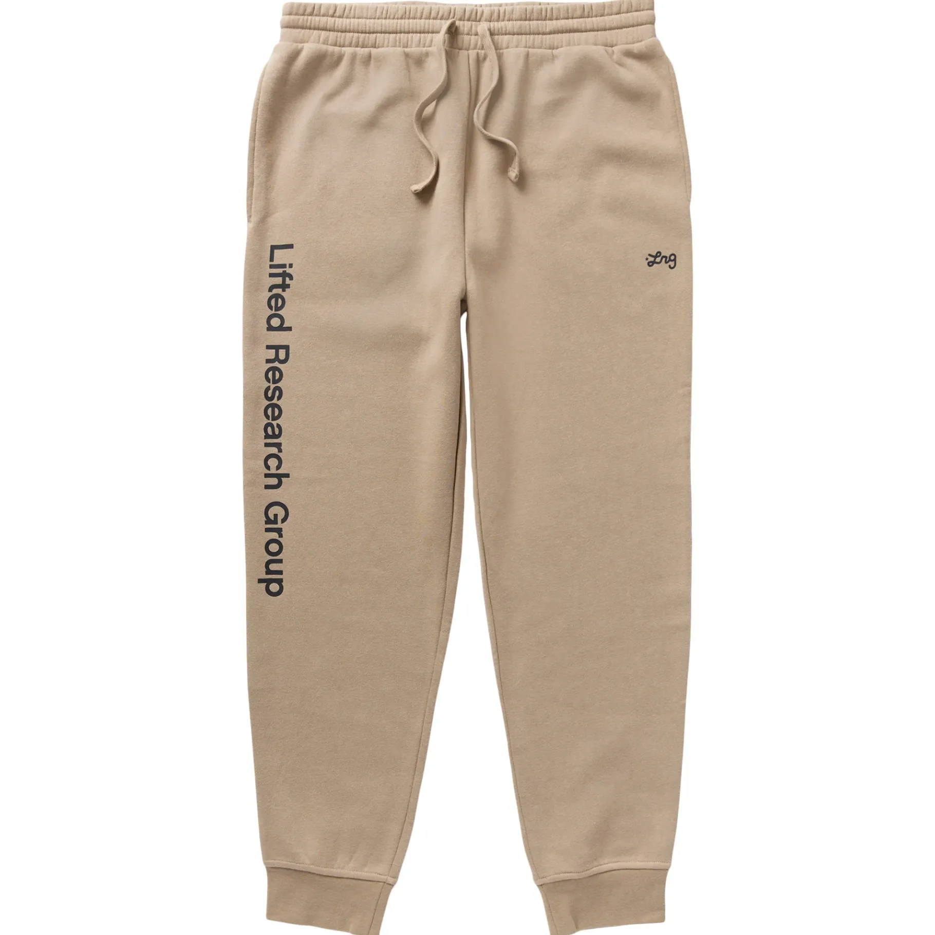 Pants>LRG Lifted Script Jogger Sweatpants Khaki