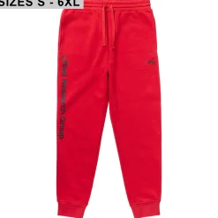 Pants>LRG Lifted Script Jogger Sweatpants Red