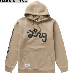 Hoodies & Sweats>LRG Lifted Script Pullover Hoodie Khaki