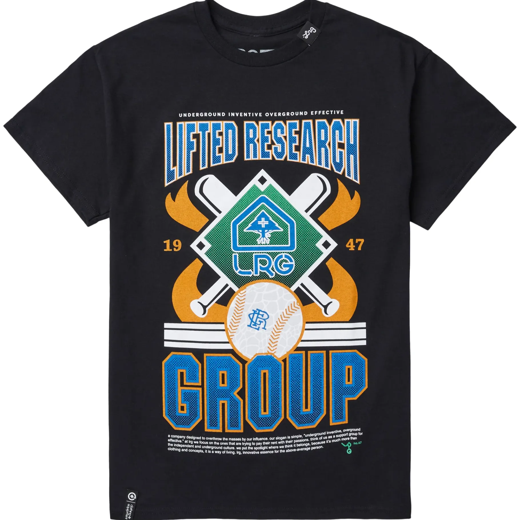 Tees>LRG Lifted Series Tee Black