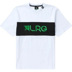 Tops>LRG Logic Knit Tee White