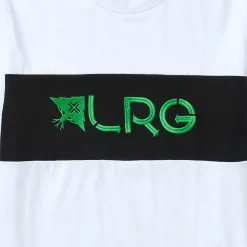 Tops>LRG Logic Knit Tee White