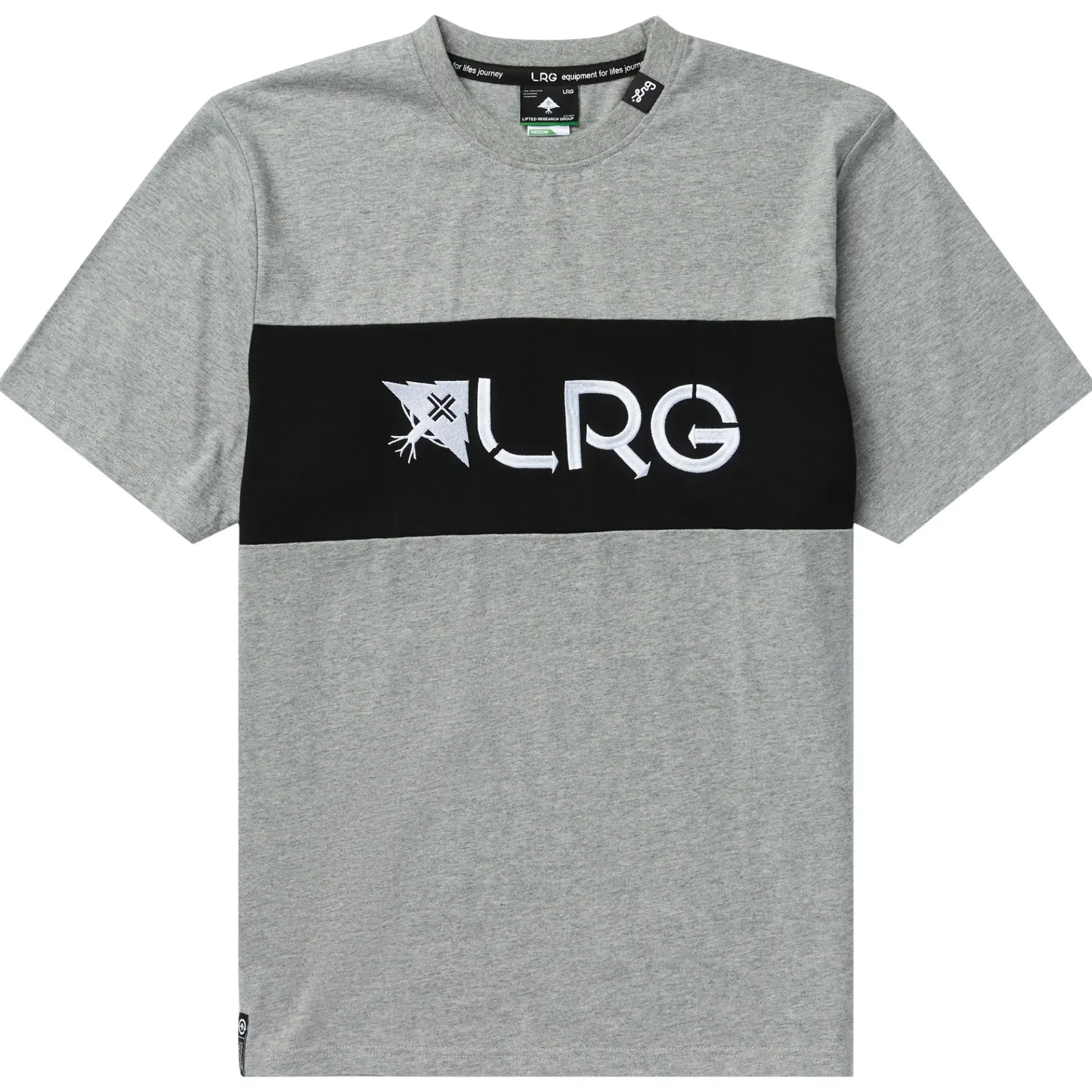 Tops>LRG Logic Knit Tee Athletic Heather