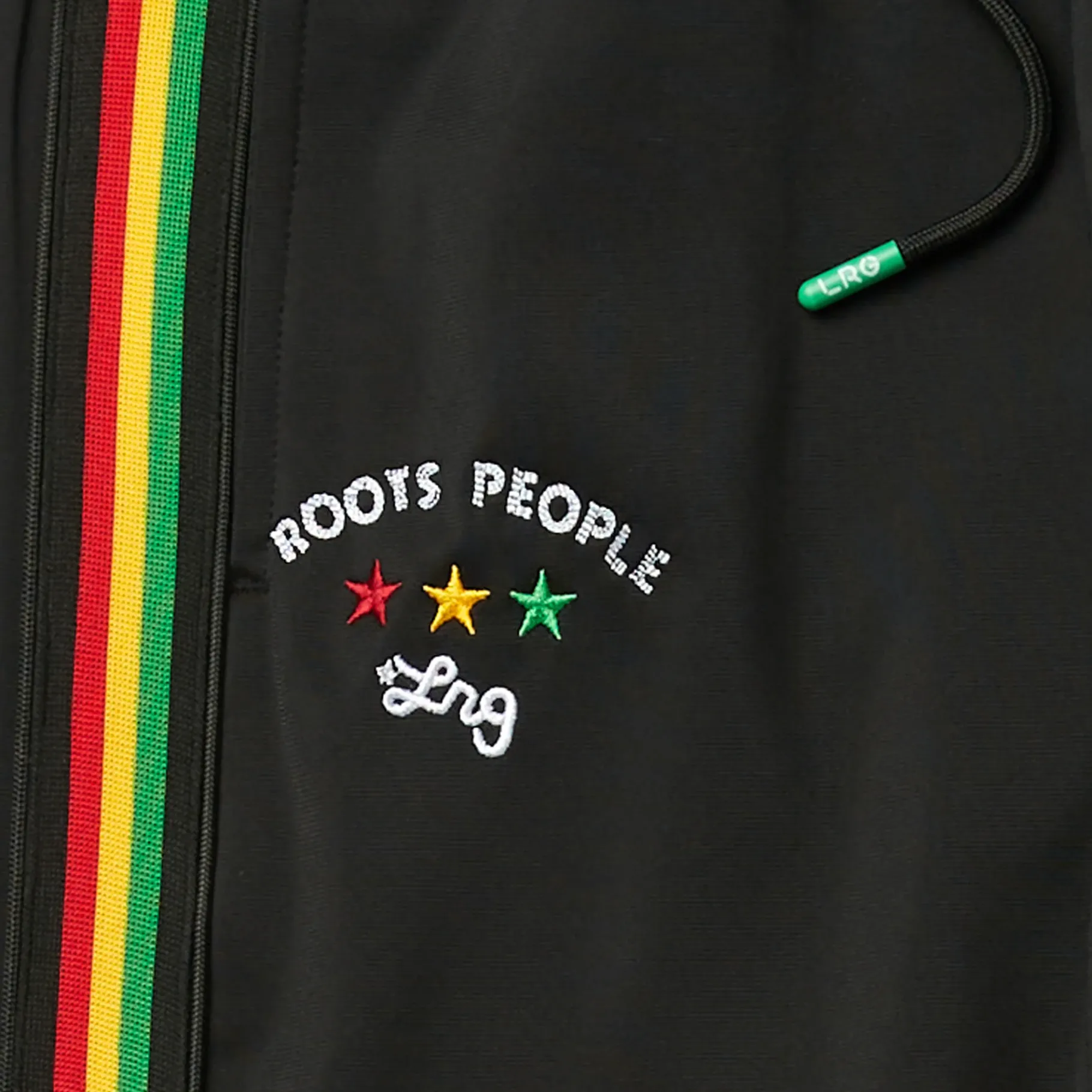 Outerwear>LRG Musical Roots Track Pants Black