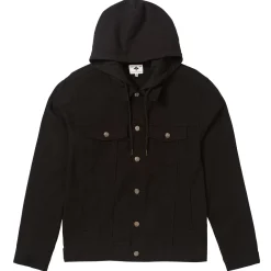 Outerwear>LRG Nature Two For One Jean Jacket Black
