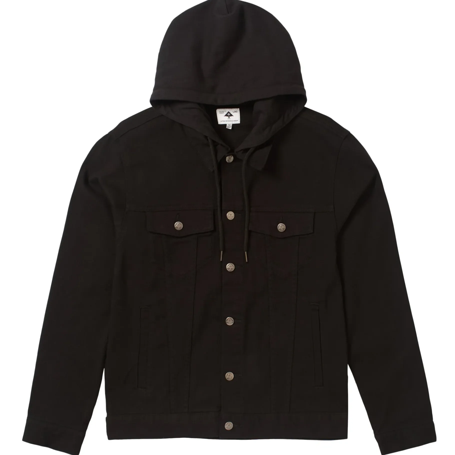 Outerwear>LRG Nature Two For One Jean Jacket Black