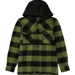 Tops>LRG Only One Buffalo Flannel Shirt Olive