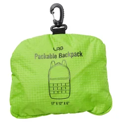 Bags>LRG Packable Backpack Neon Green