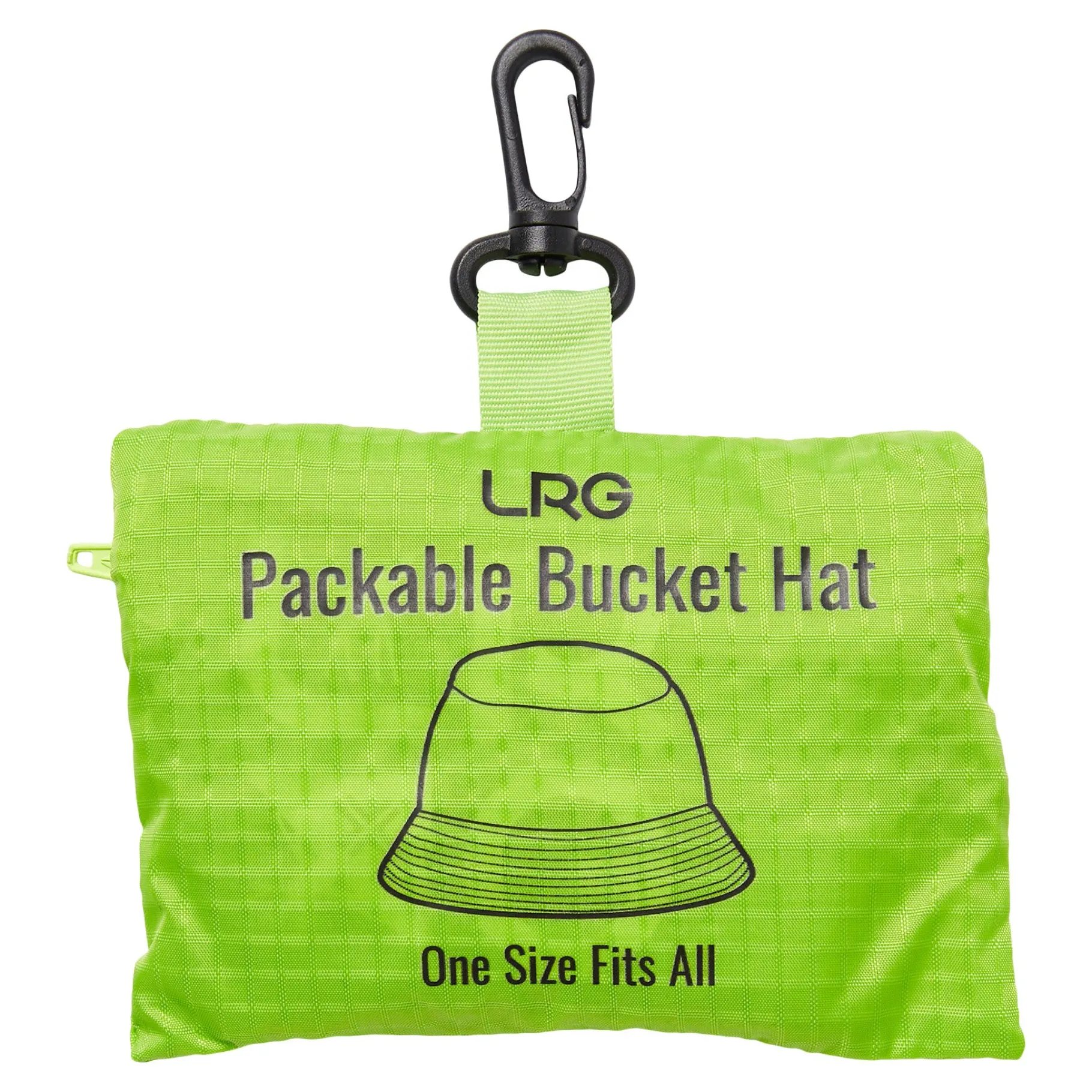 Bags>LRG Packable Bucket Hat Neon Green