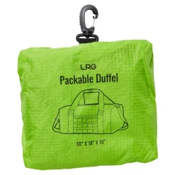 Bags>LRG Packable Duffel Neon Green