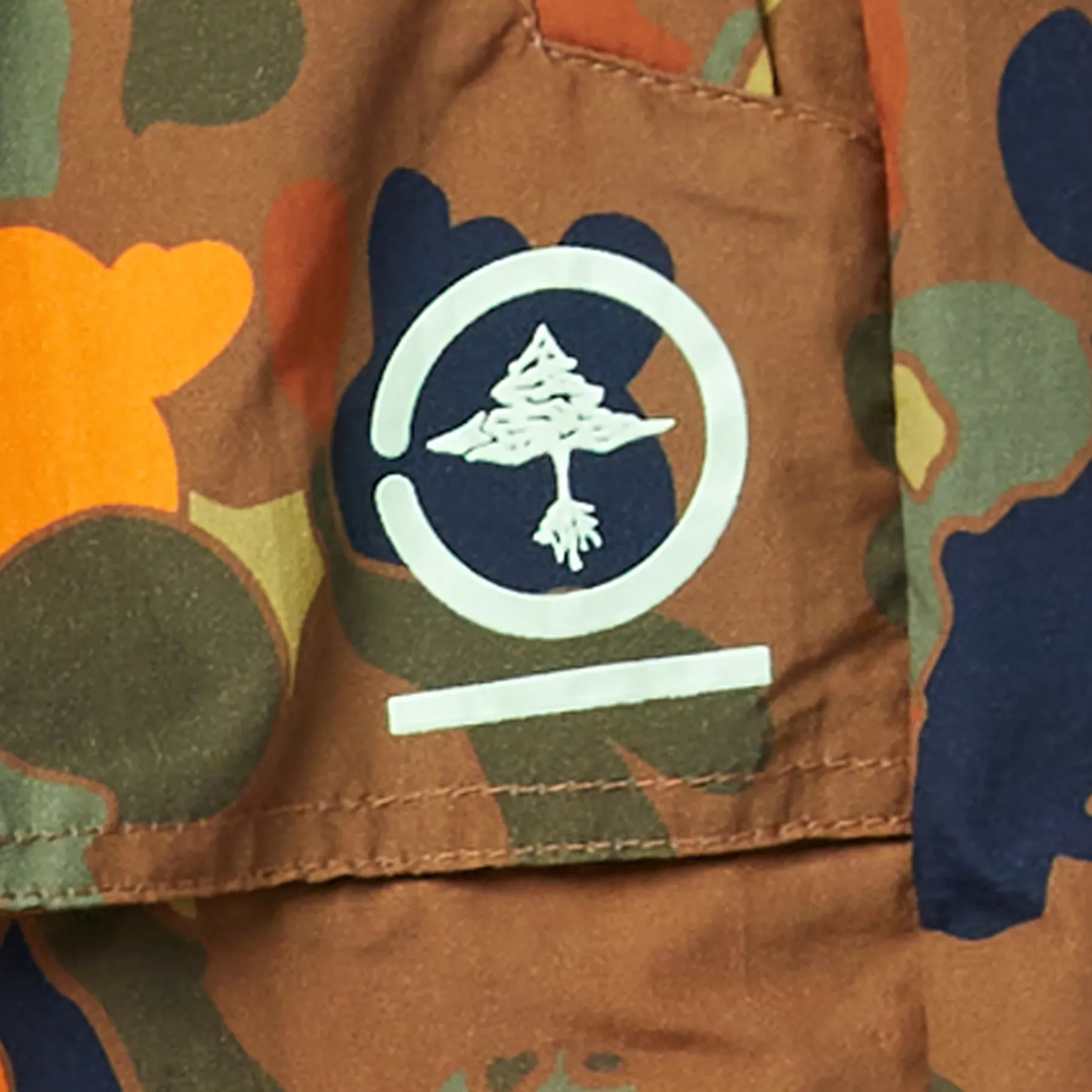 Outerwear>LRG Panda Roots Camo Track Pants Brown