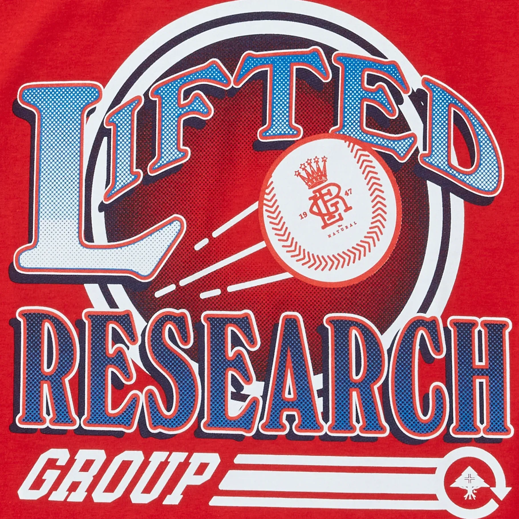 Tees>LRG Playball Tee Red