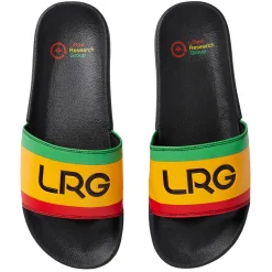 Slides>LRG Rasta Stripe Slide Sandals Multi