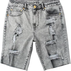 Shorts>LRG Reaper Jean Shorts Grey