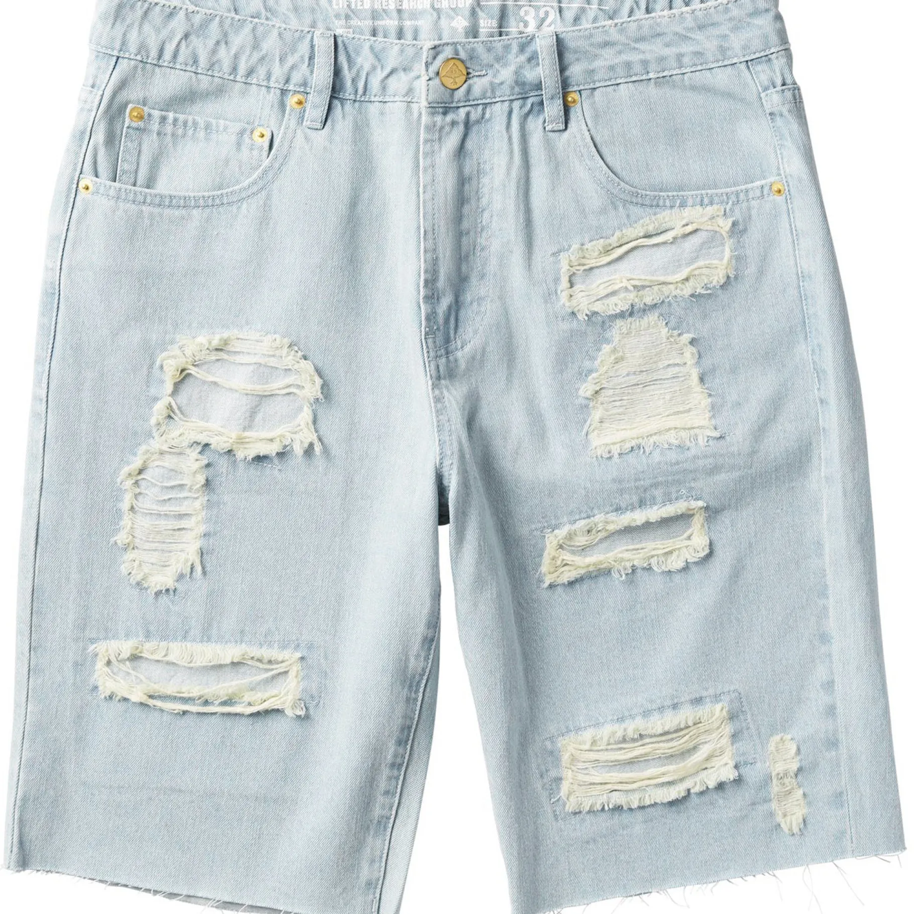 Shorts>LRG Reaper Jean Shorts Blue