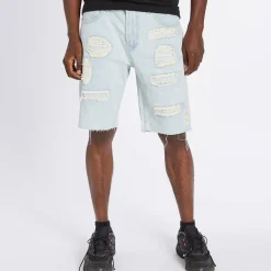 Shorts>LRG Reaper Jean Shorts Blue