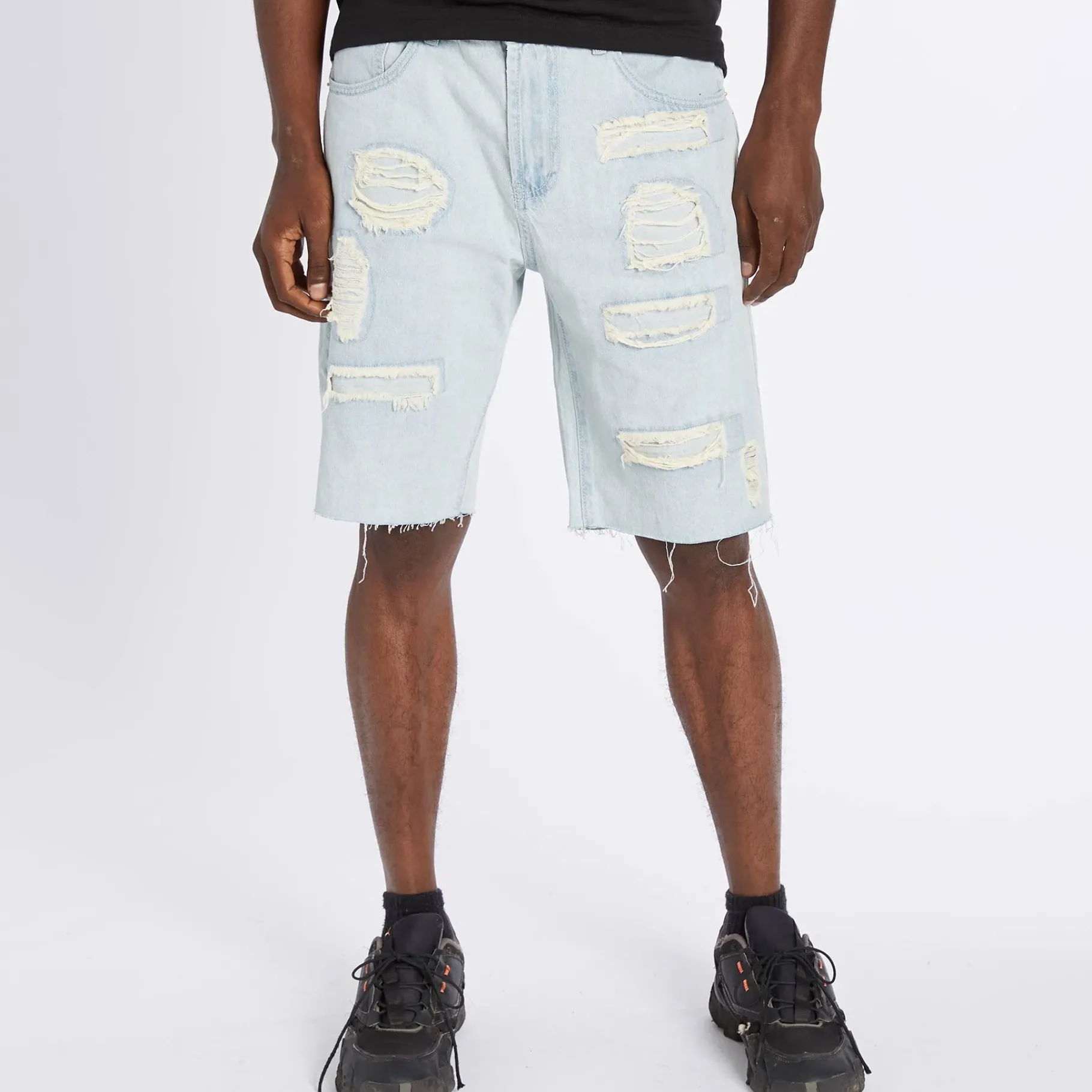 Shorts>LRG Reaper Jean Shorts Blue