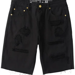 Shorts>LRG Reaper Jean Shorts Black