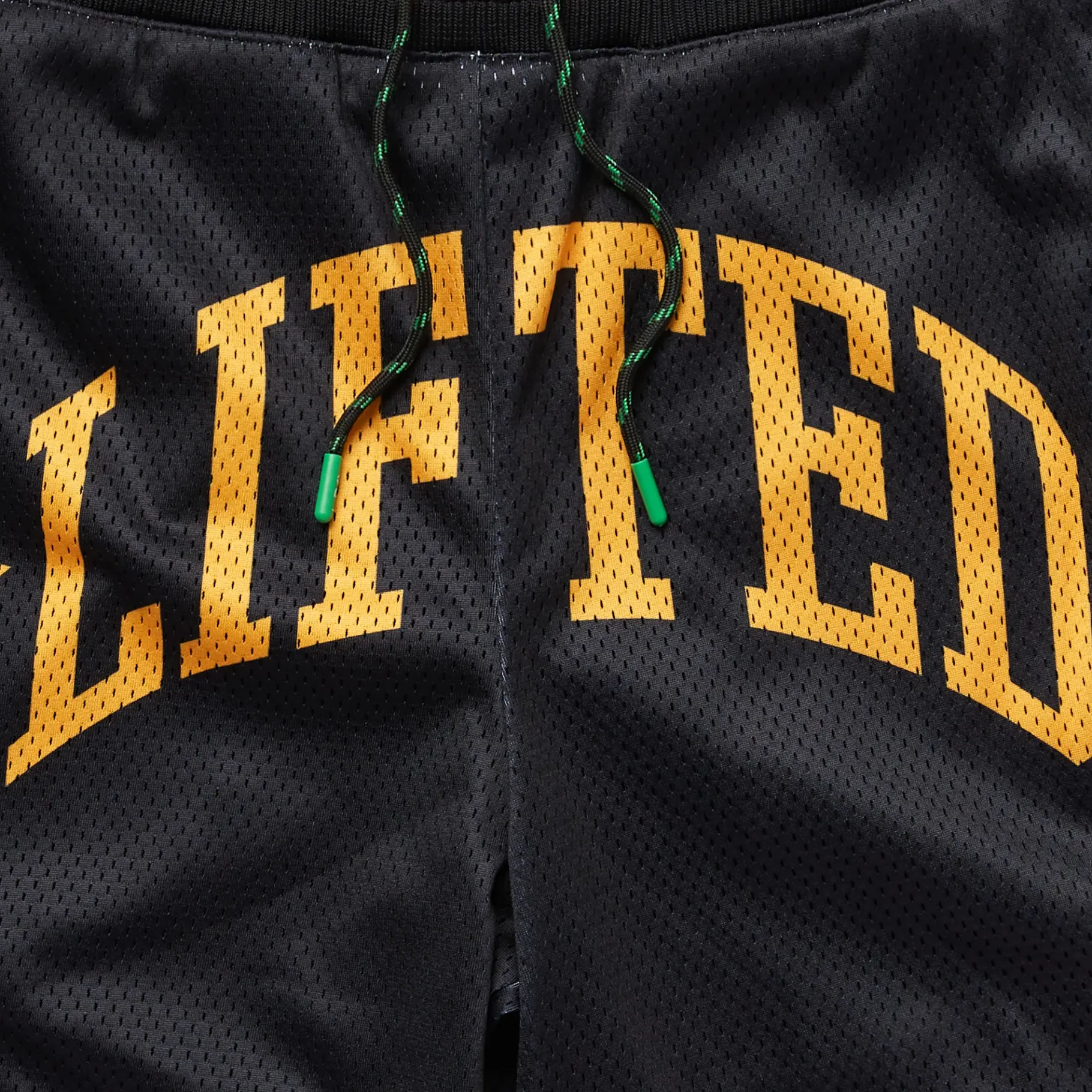 Shorts>LRG Resolutionary Lifted Mesh Shorts Black