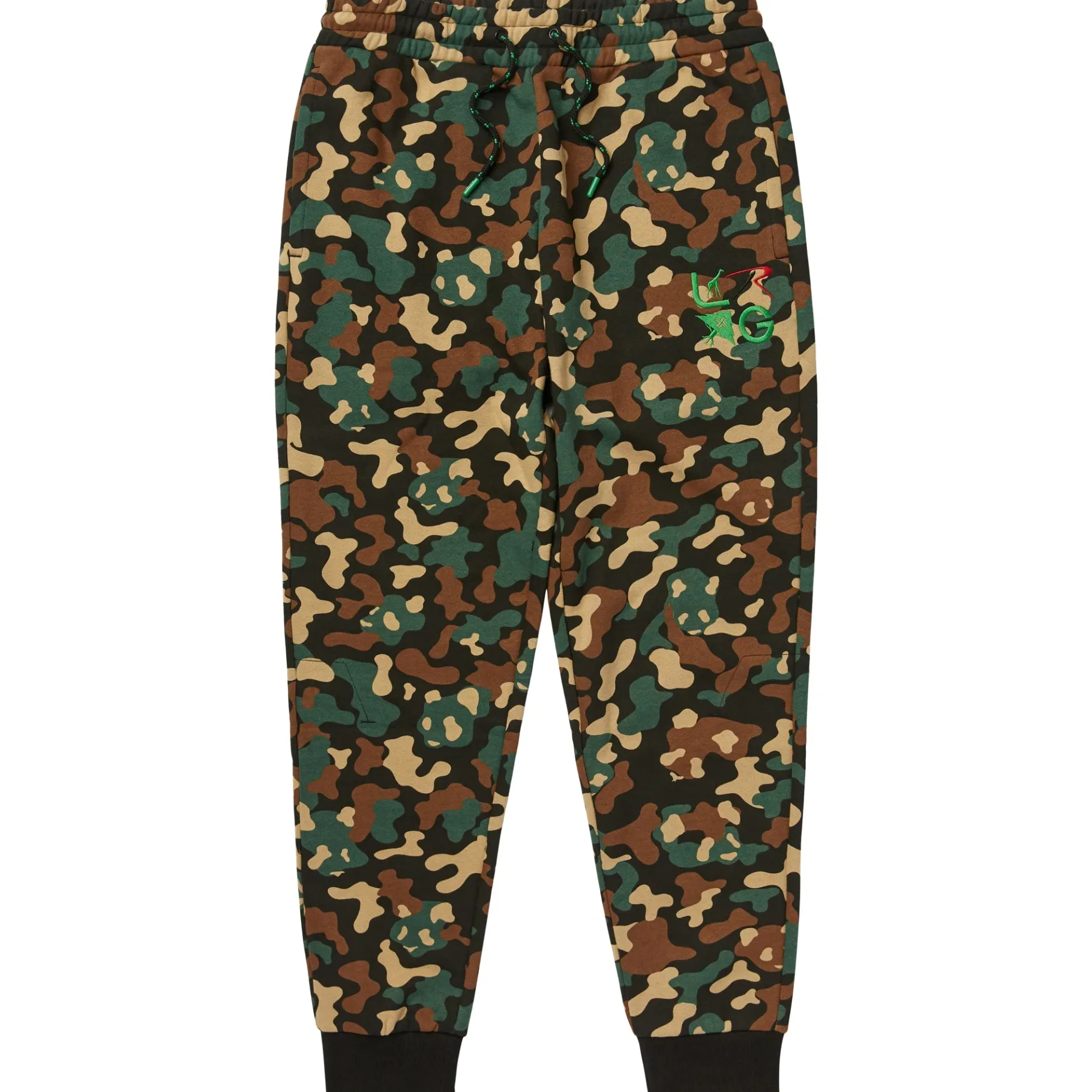 Pants>LRG Rothco Panda Woodland Jogger Sweatpants Camouflage