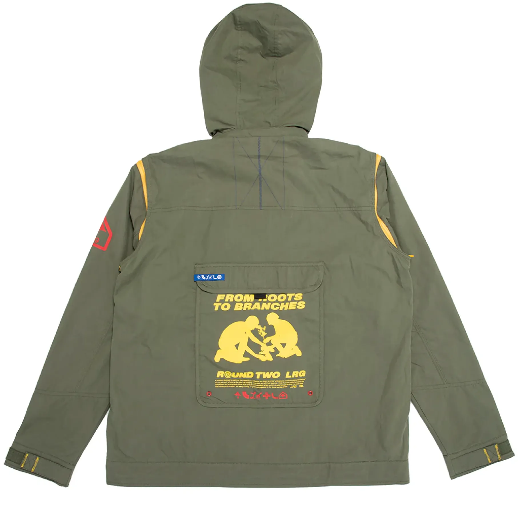 Outerwear>LRG Round 2 Masterpiece Theater Jacket Military