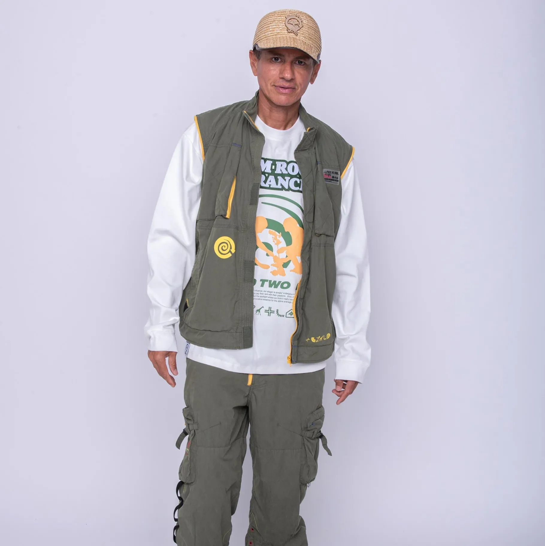 Outerwear>LRG Round 2 Masterpiece Theater Jacket Military