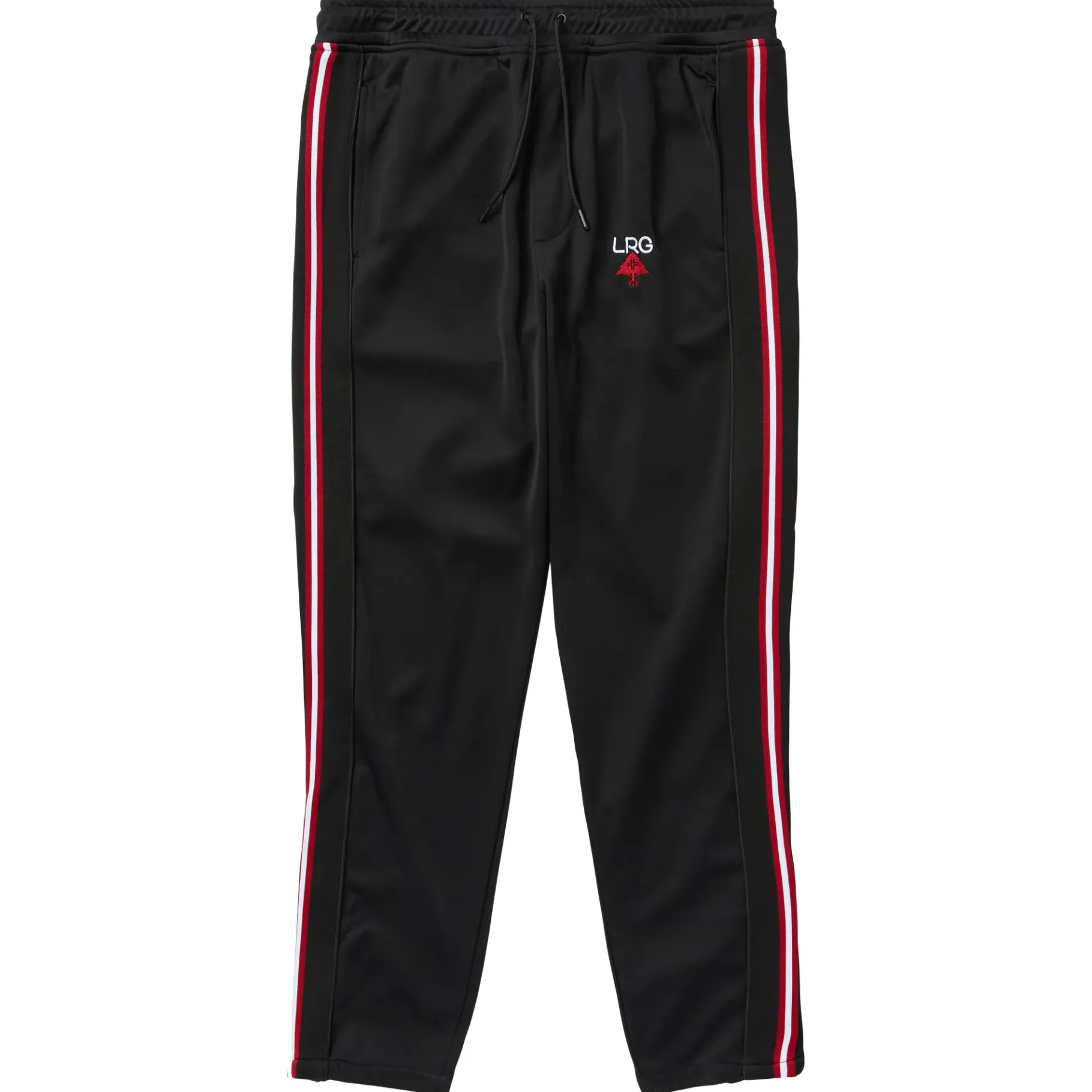 Outerwear>LRG Run Deep Track Pants Black