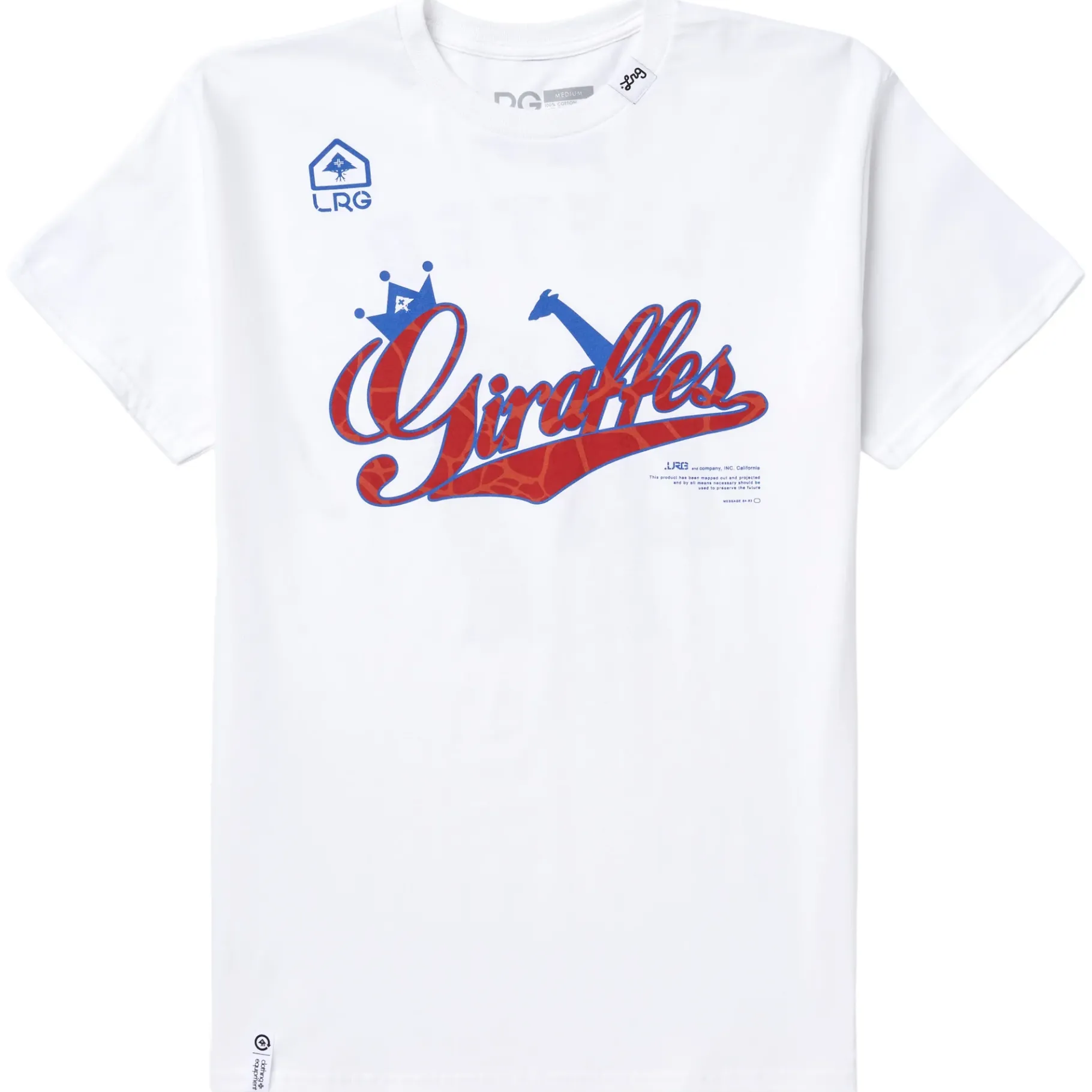 Tees>LRG Team Giraffes Tee White