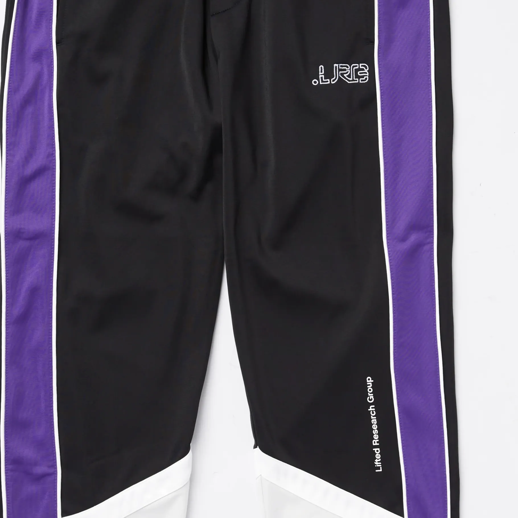 Outerwear>LRG Transfer Track Pants Black